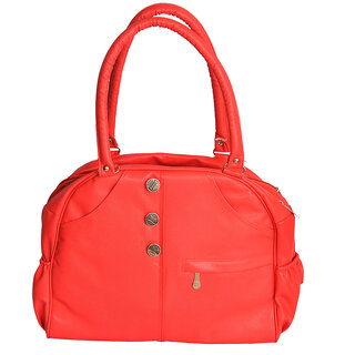 Deal Especial Pink Stylish Big Women Handbag