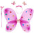 Aarika Butterfly Wings Magic Wand and Hairband Fairy Costume Set