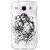 G.store Printed Back Covers for Samsung Galaxy Core I8262 White