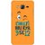G.store Printed Back Covers for Samsung Galaxy On7  Orange
