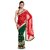 Chhabra 555 Red Georgette Embroidered Saree With Blouse