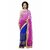 Chhabra 555 Pink Georgette Embroidered Saree With Blouse