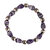Pearlz Ocean Drop Shaped Mosaic Beads Stretchable 7.5 Inches Bracelet