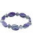 Pearlz Ocean Designer Oval Shaped Mosaic Beads Stretchable 7.5 Inches Bracelet
