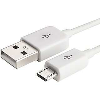 Durable Data Micro USB Cable (White)