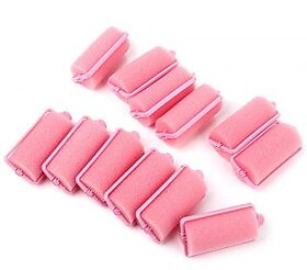 Imported 12 x Popular Magic Soft Foam Sponge Hair Curler Rollers Cushion Rand...