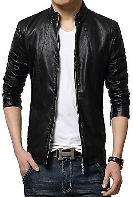 Black colour shop ki jacket