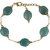 Pearlz Ocean Green Aventurine Beads 7 Inches Bracelet For Girls