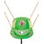 suraj baby green color plastic swing(jhula) for your kids se-sj-02