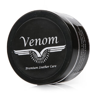 Venom Black Leather Shoe Cream