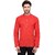 RG Designers Men's Full Sleeve Short kurta AVHandloomShort-Red