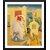 Tallenge - Radha And Krishna - Abdur Rahman Chugtai - Small Size Ready To Hang Framed Digital Art Print On Photographic Paper For Home And Office Decor (10x12 Inches)
