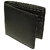 Black Single Fold Leather Wallet For Men