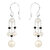 Glamour's 925 Silver with Fresh Water Pearl Earrings by Pearlz Ocean.