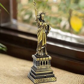 Antique Finish Statue of Liberty 18cm Souvenir Metal Miniature Statue (7161K)