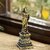 Antique Finish Statue of Liberty 18cm Souvenir Metal Miniature Statue (7161K)