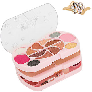 ADS Complete 3 in 1 Fashion Make-Up Kit Good Choice Unique Design Ring