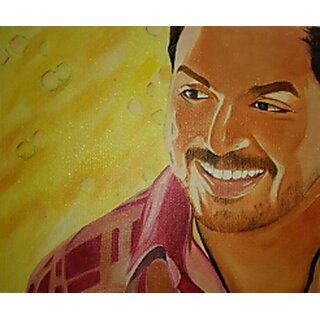                       Painting for Karthi (actor)                                              