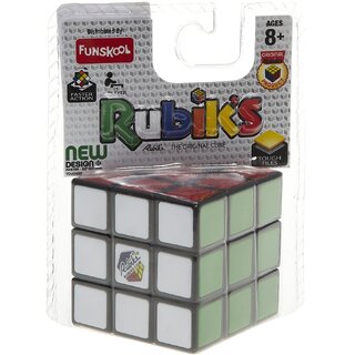Funskool Rubik's Cube, The Original 3X3 Colour-Matching Puzzle, Classic Problem-Solving Cube,1 Pc,for Kid