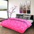 Titos Pink Soft Embossed Double Bed Quilt