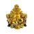 Re-Buy feng shui laughing buddha on chair with ingot and money coin for health wealth and happiness