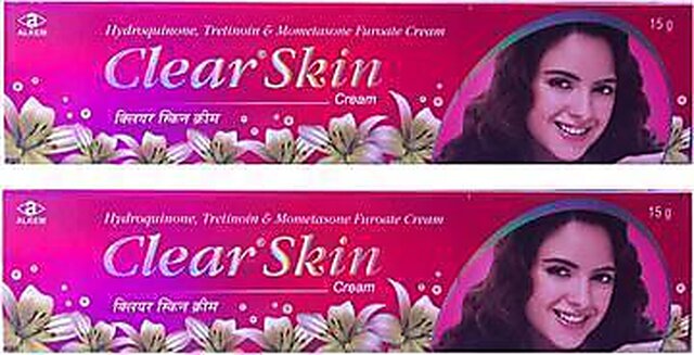 Clear skin deals cream