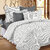Ahmedabad Cotton Aspire Cotton Sateen King Size Bedsheet