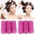 Voberry New Arrival 12 X Large Velcro Cling Rollers Curlers Hair Style Salon Diy 4.9cm Diameter Color May Vary
