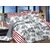 Ahmedabad Cotton Printed Cotton Satin Double Bedsheet