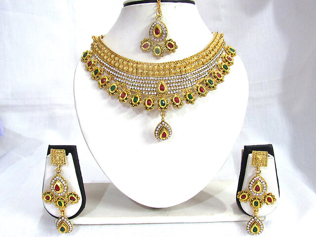 Shopclues necklace sale set