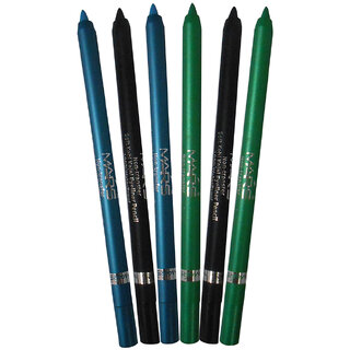 Mars Soft Kohl Kajal Eyeliner Pencil Good Choice Pack Of 3