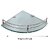CORNER GLASS SHELF,25cm x 25cm,FROSTED GLASS(5 MM Thick)