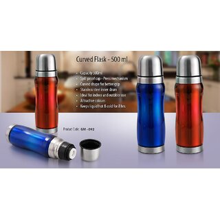 Curved Flask -500 Ml Bottle