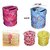 Kudos Round Polyester Laundry Bag pack of 1 ( Small Size )