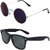 Zyaden Combo of Round And Clubmaster Sunglasses (Combo-207)