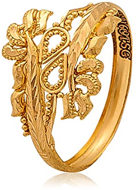 Senco Gold Treasure Deco Gold Umbrella Ring – Welcome to Rani Alankar