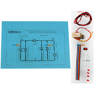 DIY Kit - AC to DC Conversion using Diode  LGSK007 Science Projects On Electricity