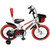 HLX-NMC KIDS BICYCLE 16 PRINTED TYRE WHITE/RED