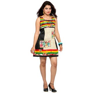 WV U Multi Colour Short Dress