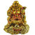 Odishabazaar Golden Laughing Buddha On Feng Shui Money Frog
