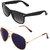Zyaden Combo of Wayfarer Sunglasses  Aviator Sunglasses (Combo-7)