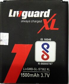 LivGuard Mobile battery for samsung Galaxy SDuos 7562/7582/ S3 Mini /S7568 /S7562i