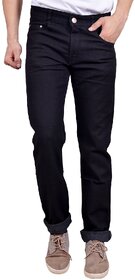 Men's Regular Fit Black Jeans
