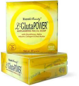 L-Gluta Power Anti-Aging Facial Soap (90g)