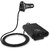 Tizum Voyager Smart Charging 4-Port Passenger Car Charger 9.6 Amp, Super Fast Charging for Smartphones, GPS, Tabs (Black)