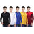 Red Code Plain Casual Shirts For Men Pack Of 5