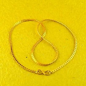Artificial gold platted chain size-18inch