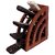 Beautiful Wooden Multi Remote Control Stand/Organiser/Rack for TV ...
