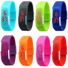 Buy 1 Get 1 Free  Snaptic LED Jelly Slim Trendy Digital Watch