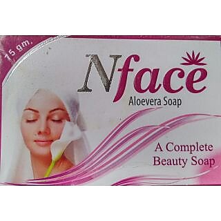 N Face Aloevera soap (set of 10 pcs.) - 75 gm Each